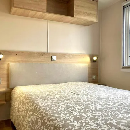 Mobile-home Cosy 6 Pers - 3 Ch - 2 Sdb - Clim مكان تخييم *