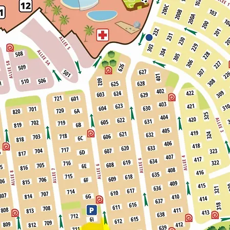 Mobile-home Cosy 6 Pers - 3 Ch - 2 Sdb - Clim كانيه